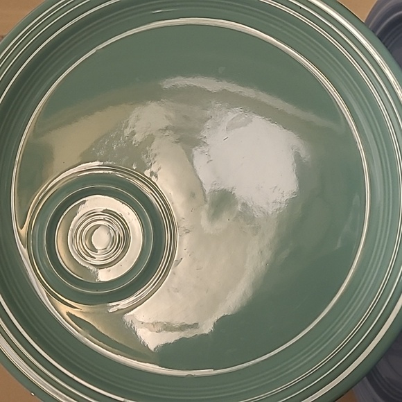 FIESTAWARE WELLED SNACK PLATES SET OF 2 - Picture 5 of 11